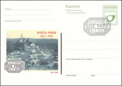 130 LET POŠTE 6255 PREM
